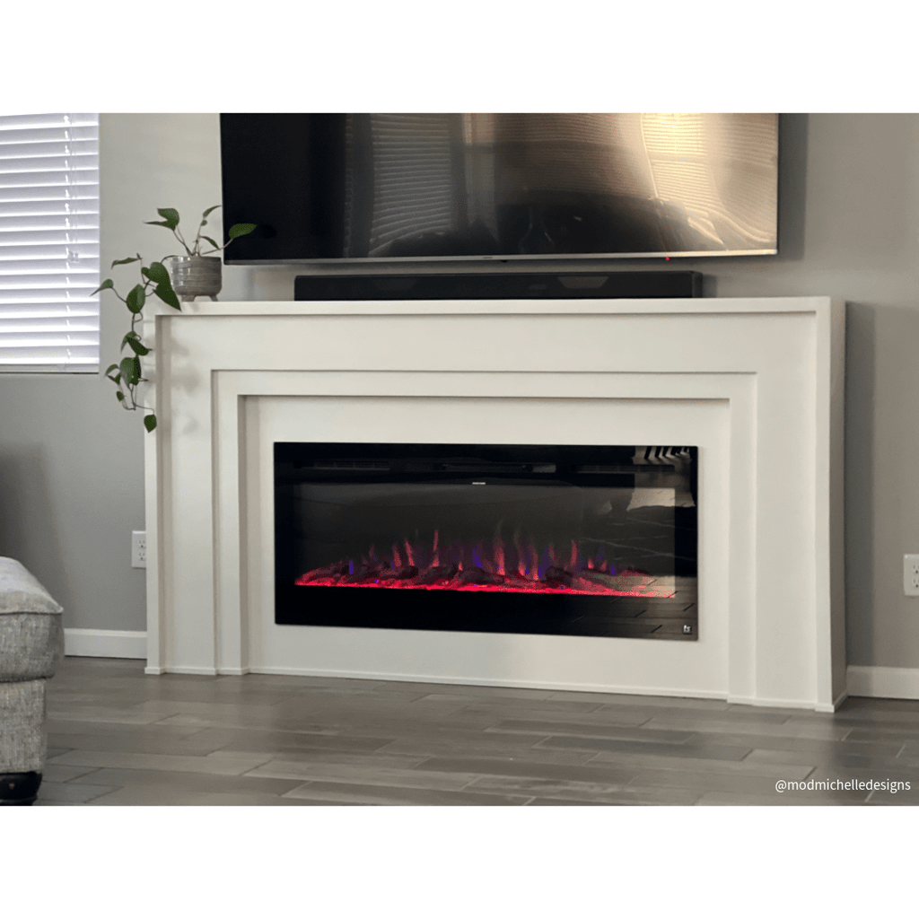 The Sideline 50 Inch Recessed Smart Electric Fireplace 80004 image 10
