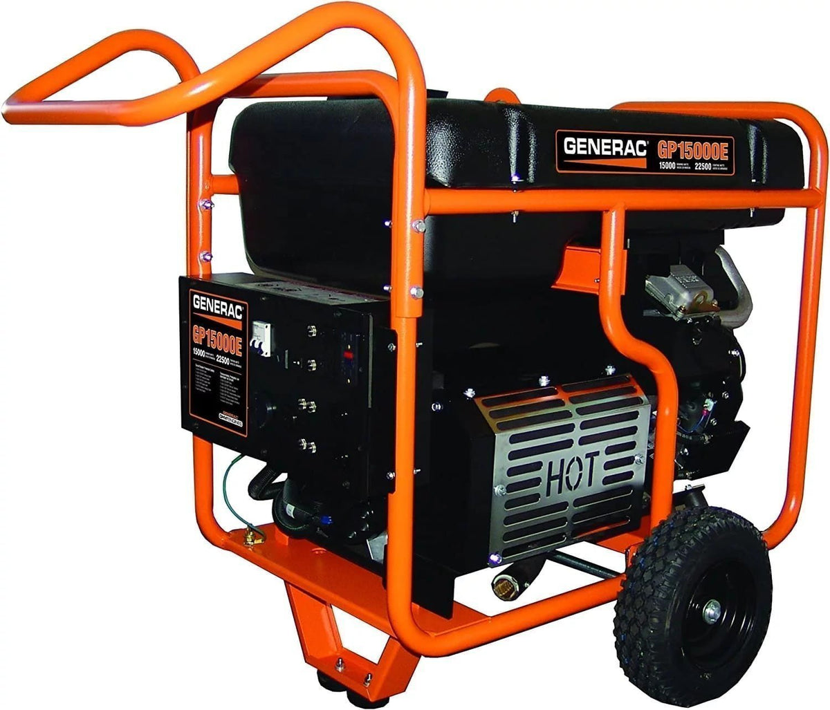 Generac 5734 GP15000E 15000-Watt Electric Start Portable Generator image 0