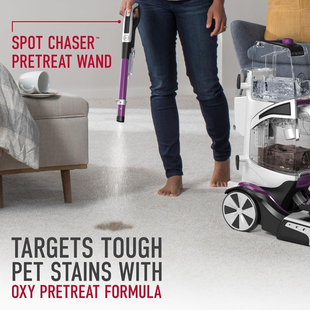 Hoover Smartwash Automatic Carpet Cleaner Machine, FH52000, Turquoise image 38