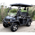 Brand New Gas Golf Cart UTV Hybrid Linhai Big Hammer 200 GVX Side by Side UTV With Custom Rims/Tires – Black image 0