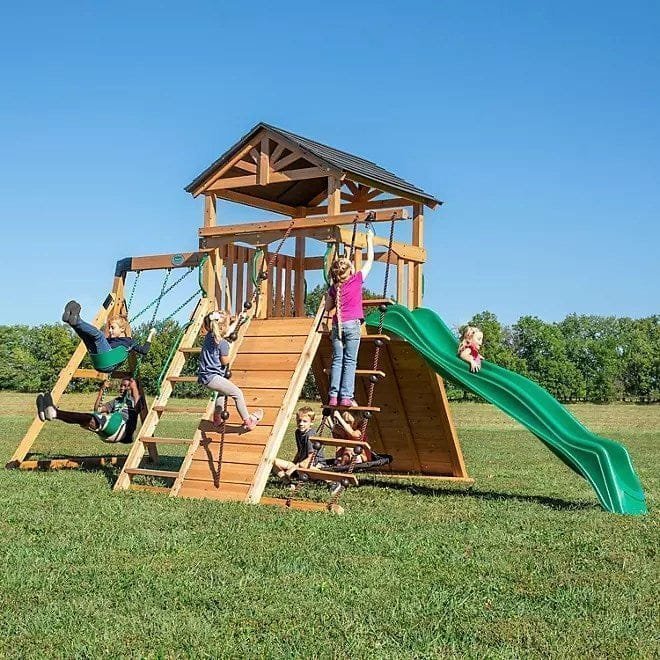 Backyard Discovery Endeavor Cedar Swing Set image 0