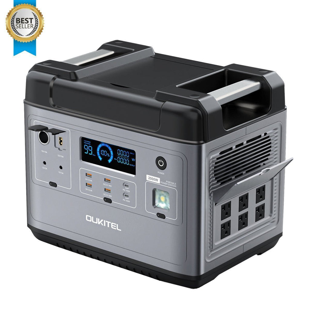 OUKITEL P2001 Portable Power Station 2000W/2000Wh image 3