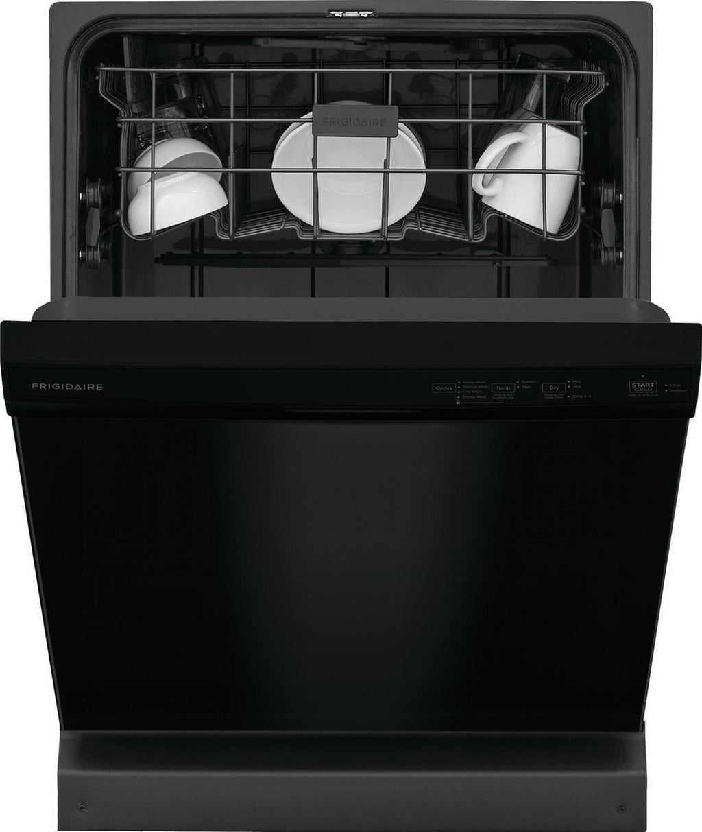 Frigidaire 24″ Built-In Dishwasher, Front Control, Black image 3