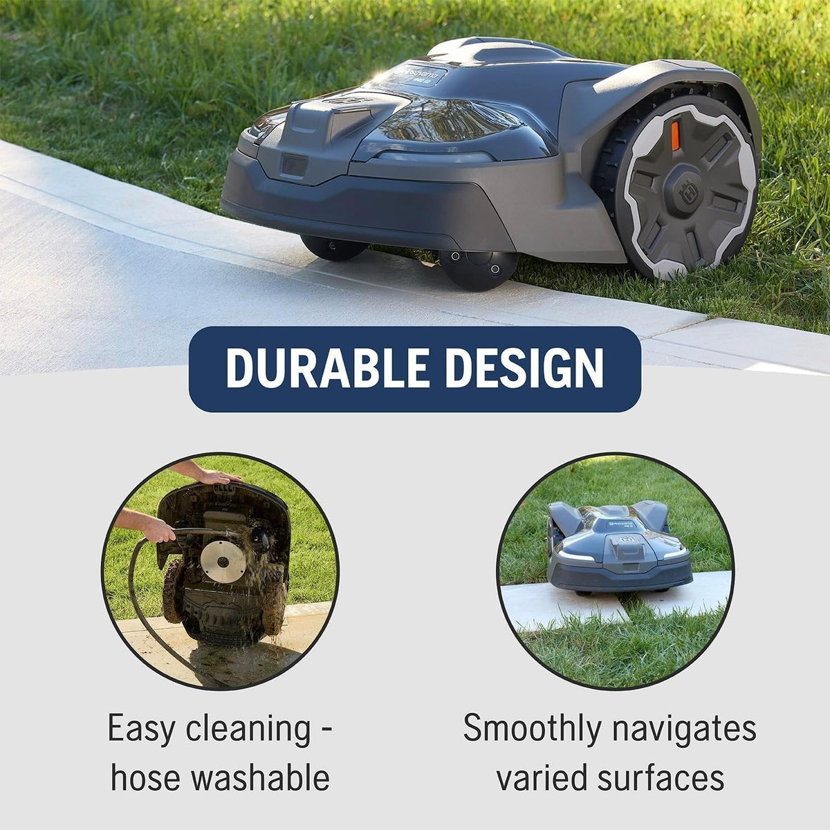 Husqvarna 440iQ Robotic Lawn Mower, 2 Acre, Wire-Free, Charging Station image 35