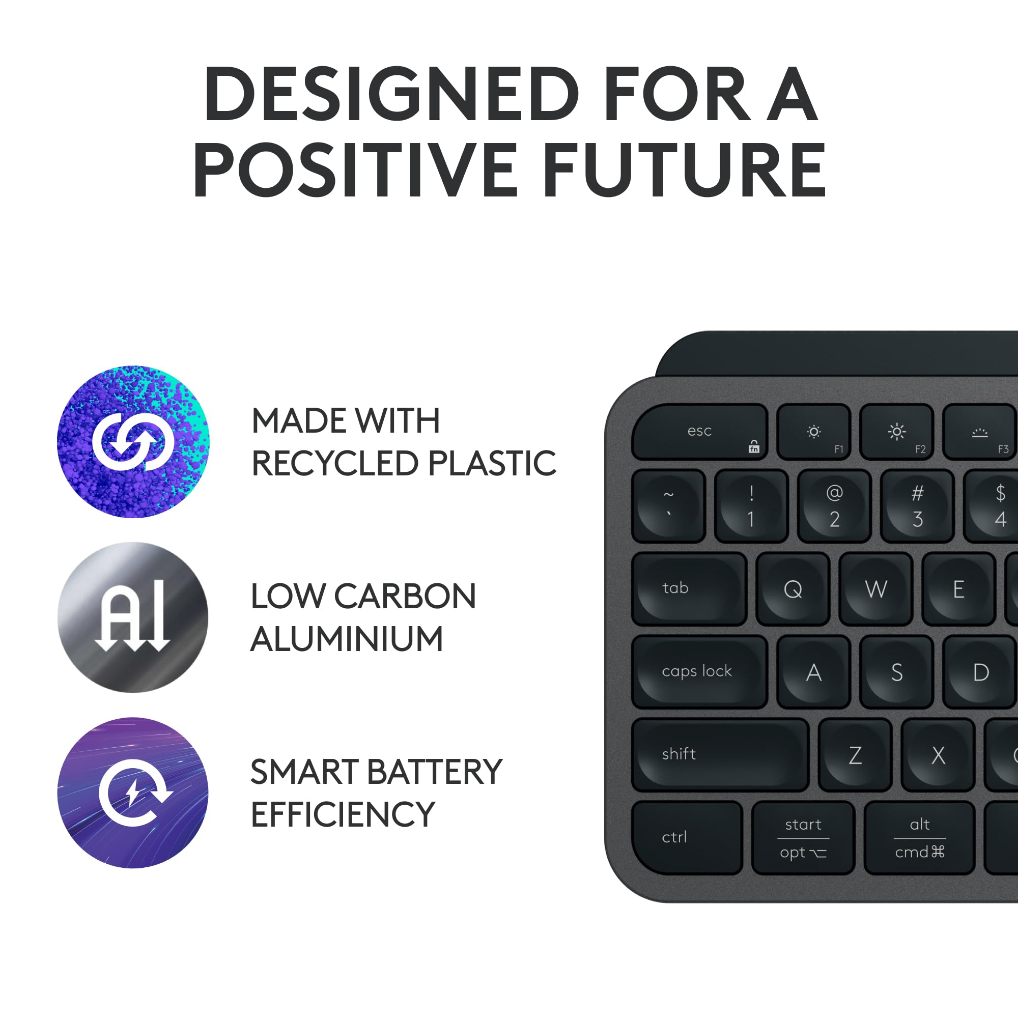 MX Keys S Programmable Wireless Bluetooth Keyboard