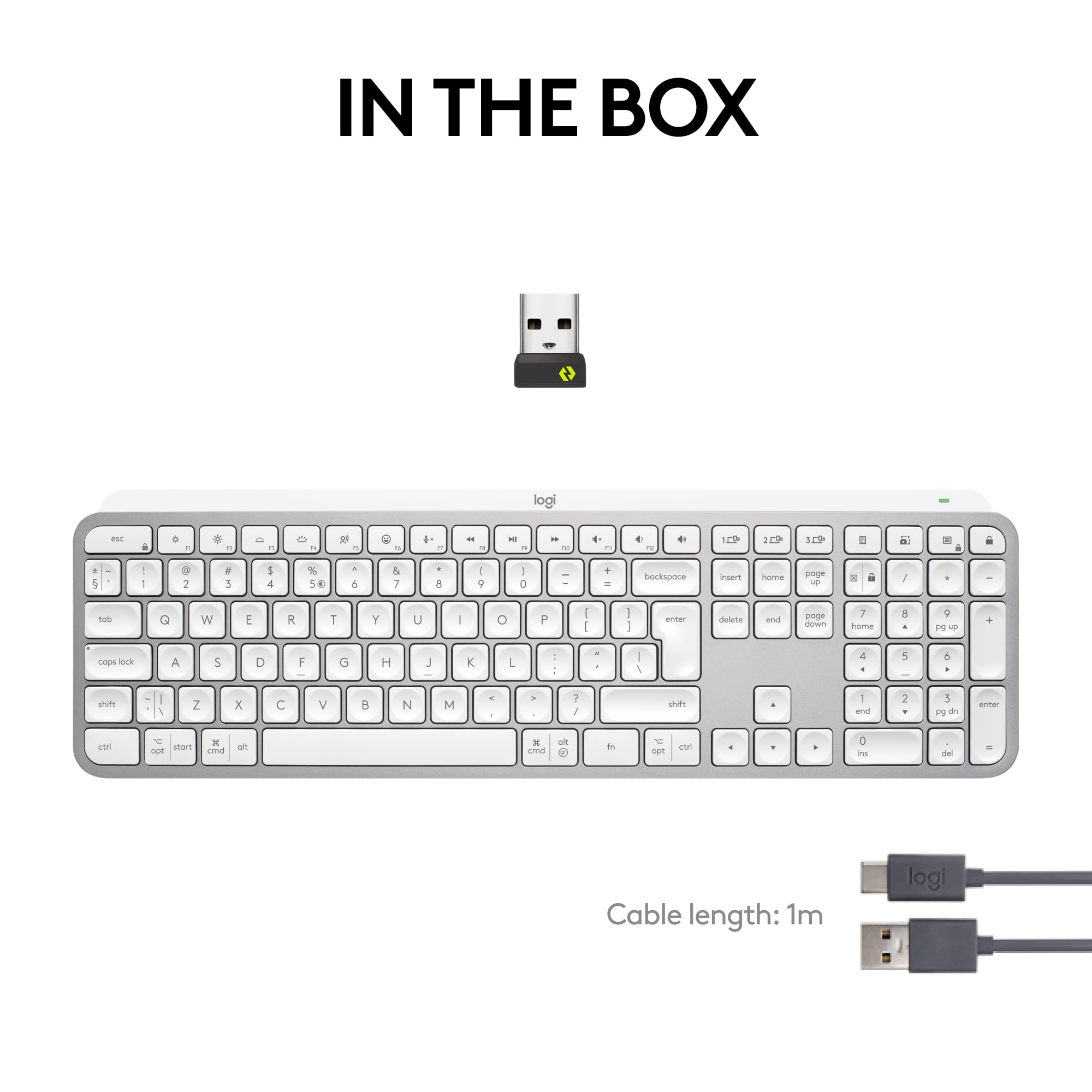 MX Keys S Programmable Wireless Bluetooth Keyboard