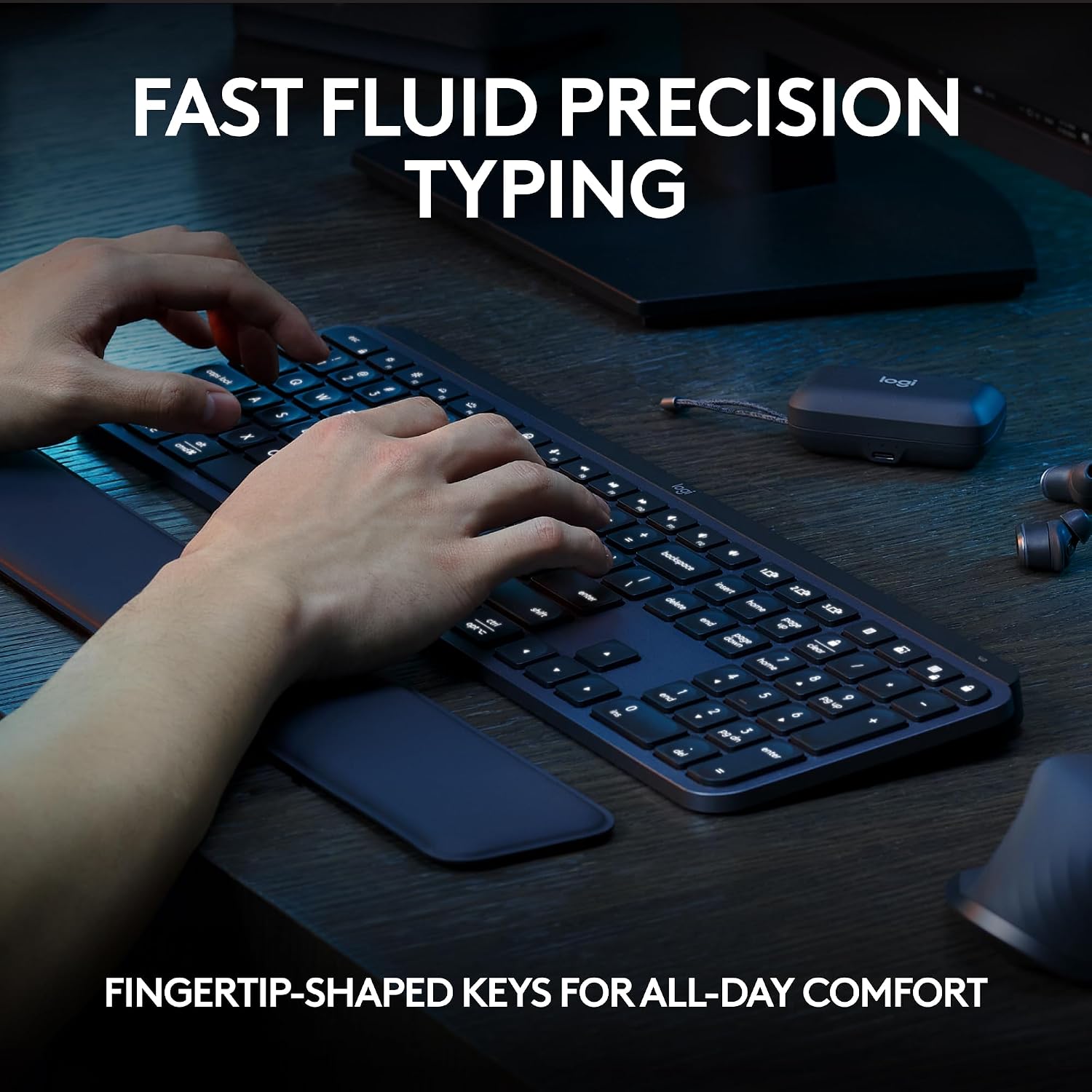 MX Keys S Programmable Wireless Bluetooth Keyboard