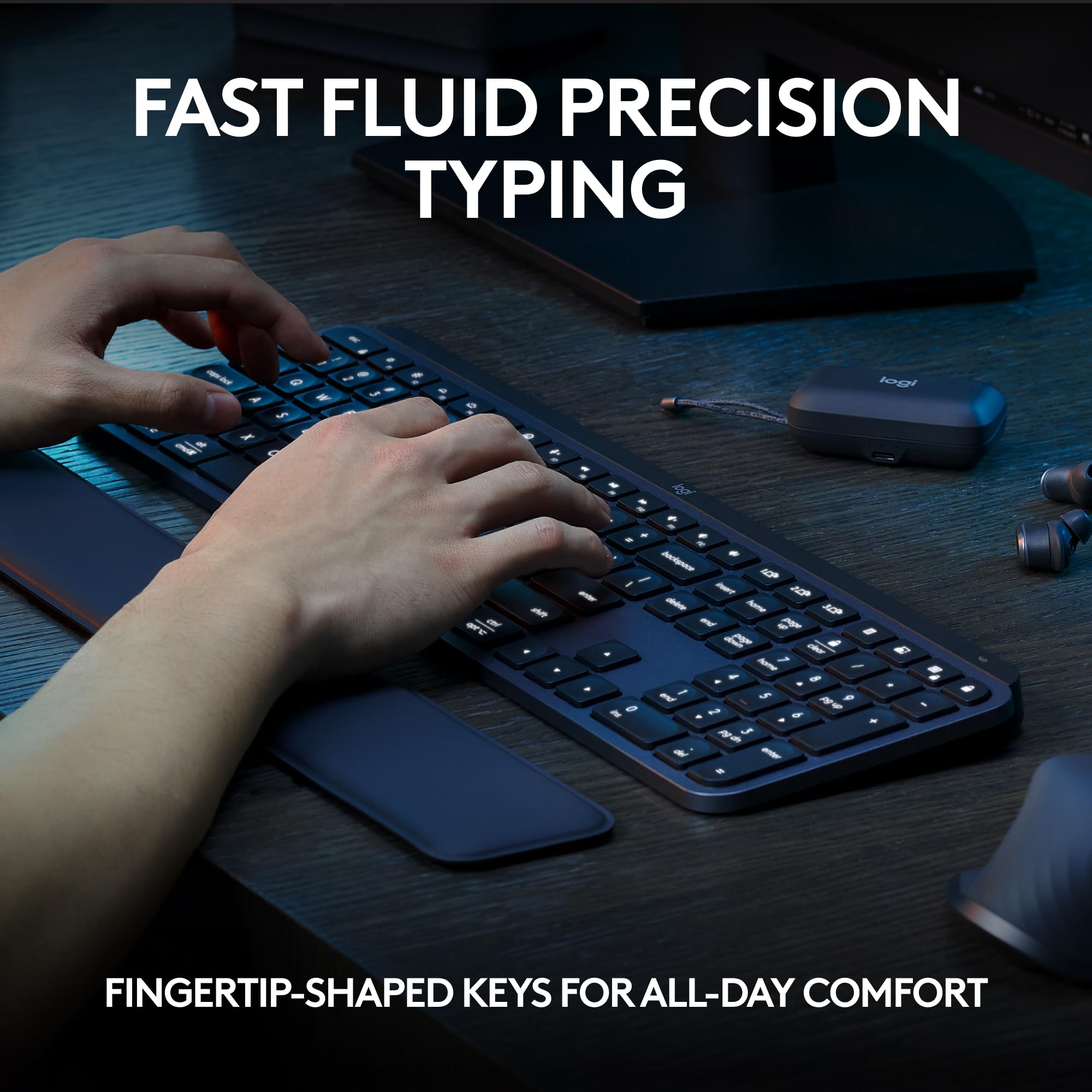 MX Keys S Programmable Wireless Bluetooth Keyboard