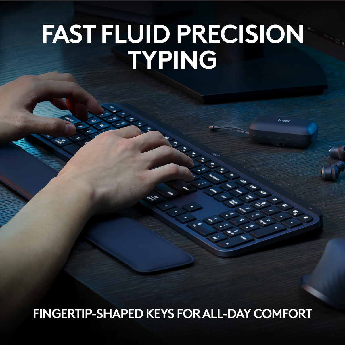 MX Keys S Programmable Wireless Bluetooth Keyboard