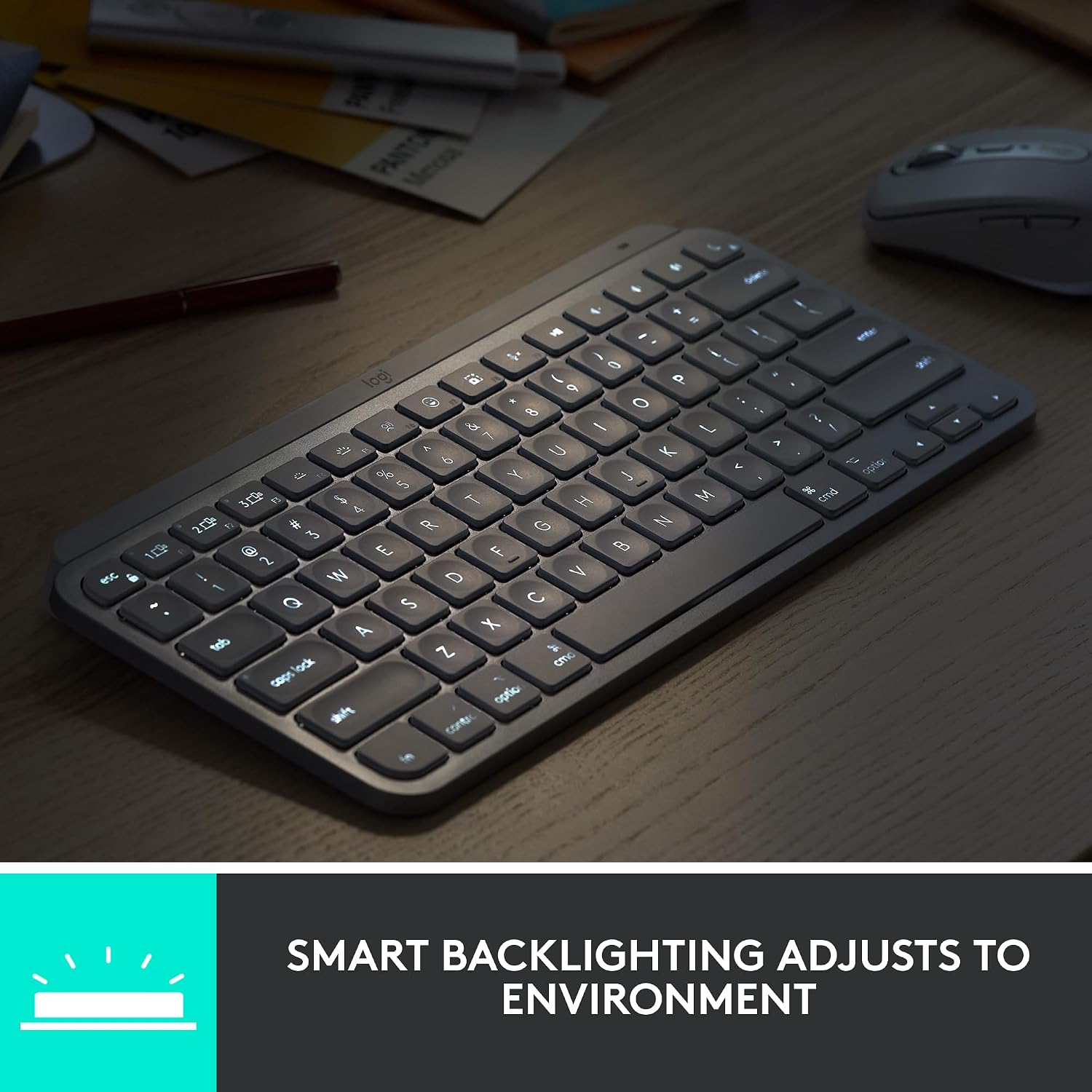 MX Keys Mini Minimalist Wireless Illuminated Keyboard