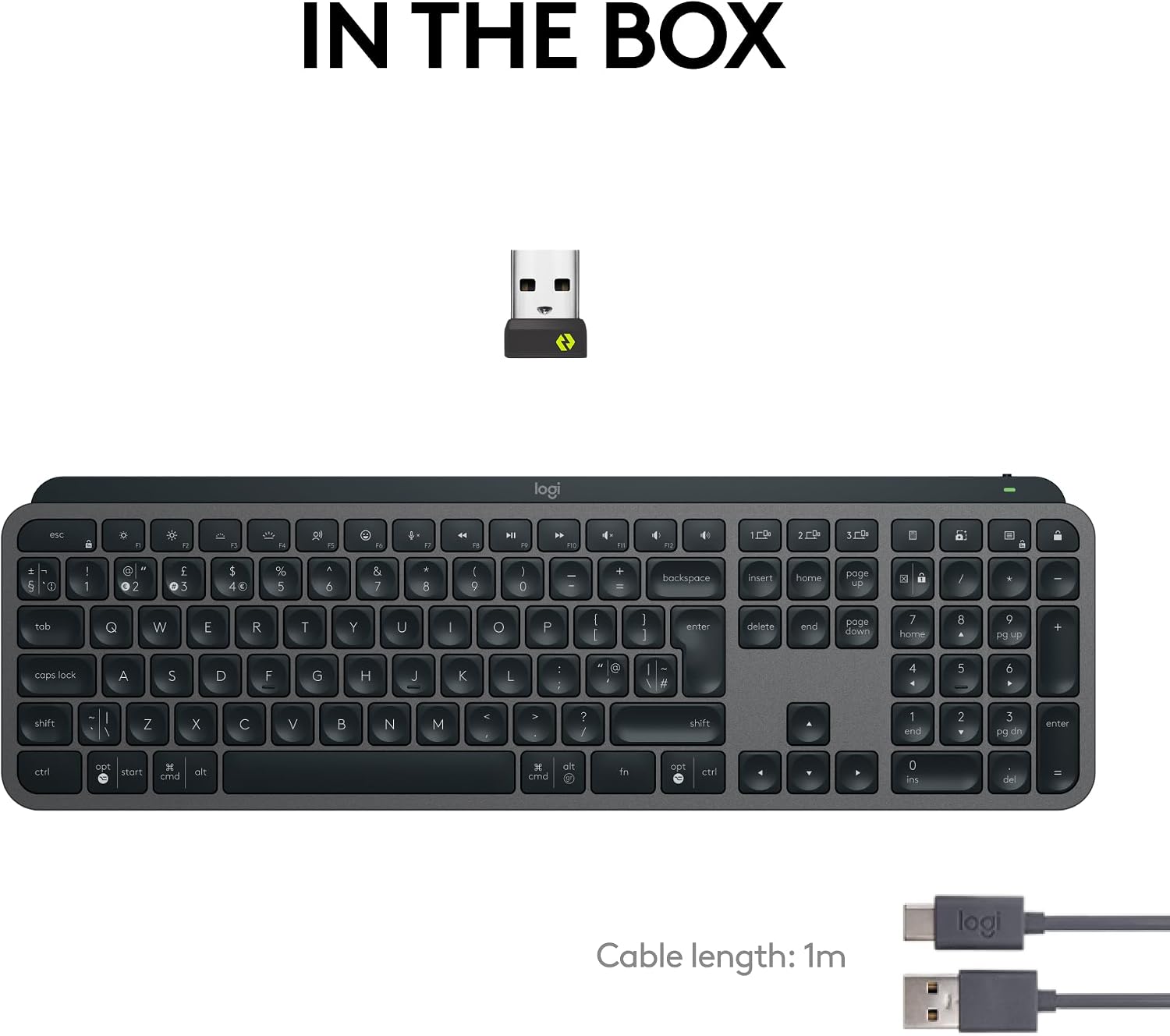 MX Keys S Programmable Wireless Bluetooth Keyboard