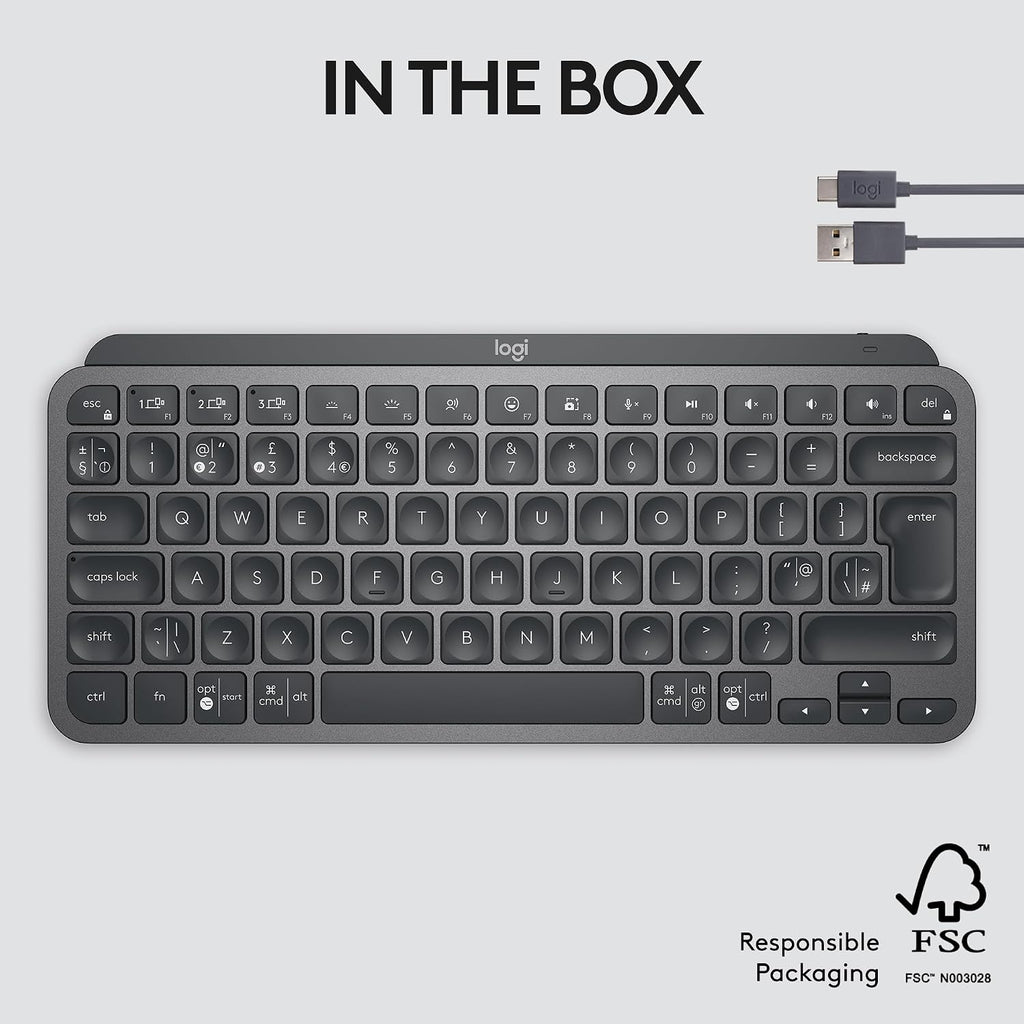 MX Keys Mini Minimalist Wireless Illuminated Keyboard