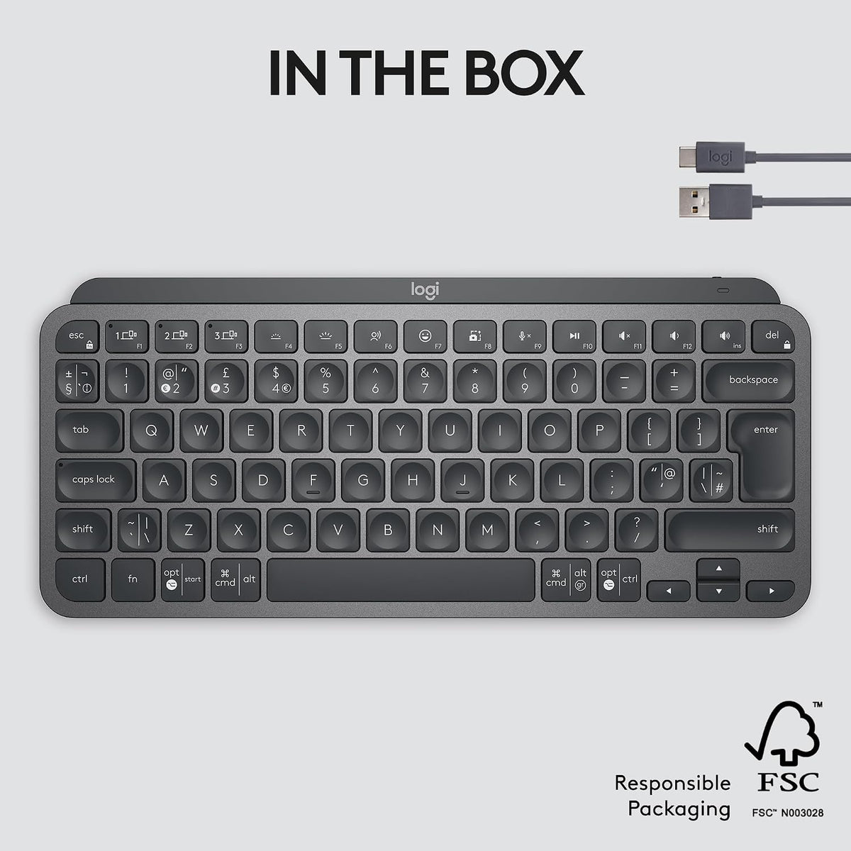 MX Keys Mini Minimalist Wireless Illuminated Keyboard