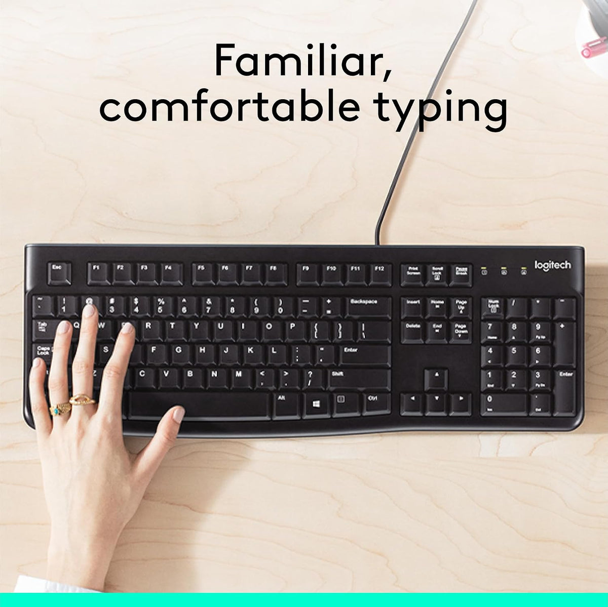 K120 Wired Keyboard for Windows