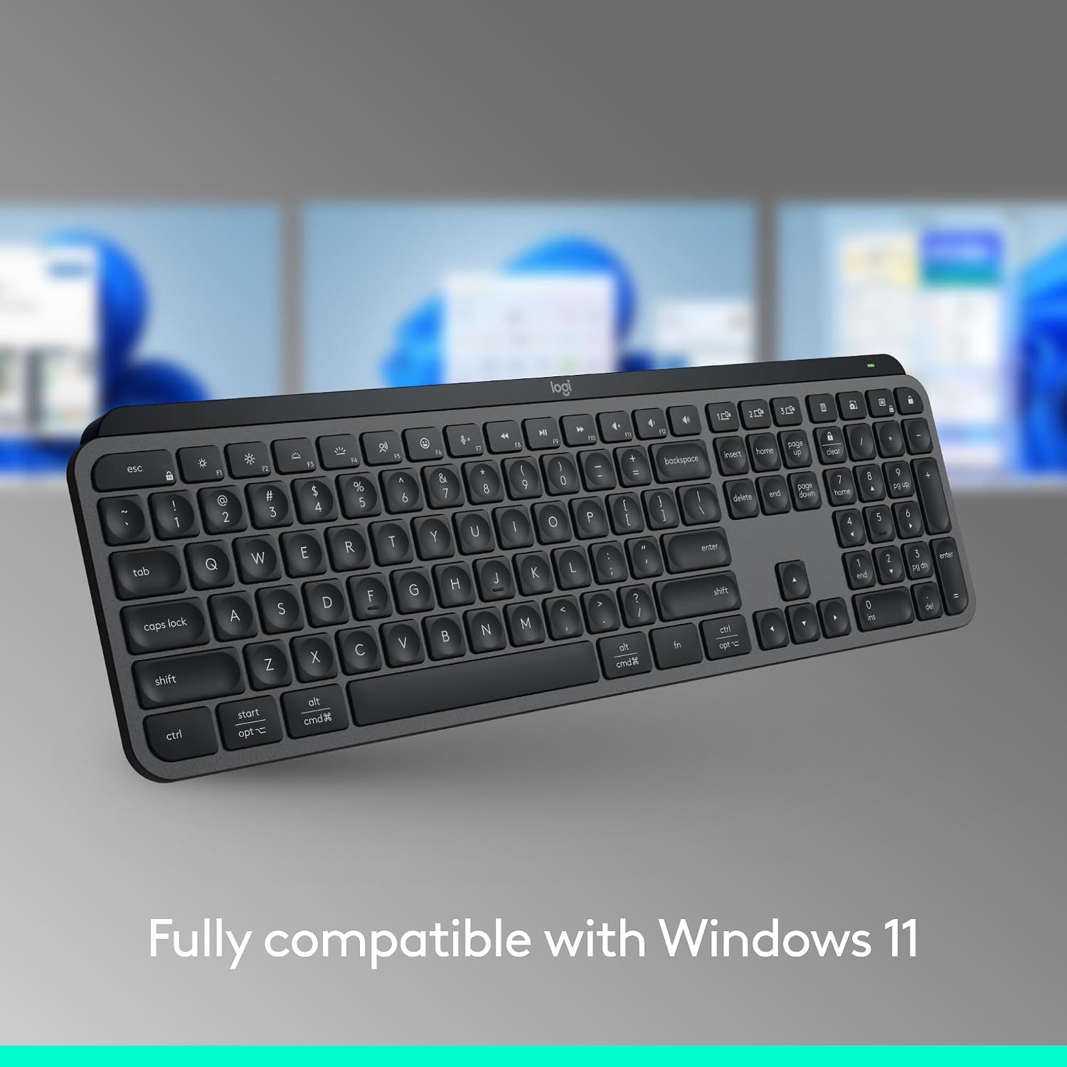 MX Keys S Programmable Wireless Bluetooth Keyboard