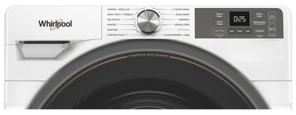 Whirlpool WFW5720RW 4.5 cu. ft. Smart Front Load Washer FreshFlow Vent System image 3