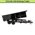 Triple Crown 7X16 HD 14K HS Dump Trailer | D7X16HD14KHS image 0