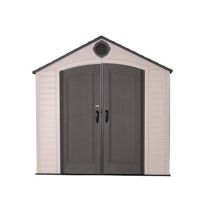 8 ft. W x 10 ft. D Plastic Storage Shed image 0