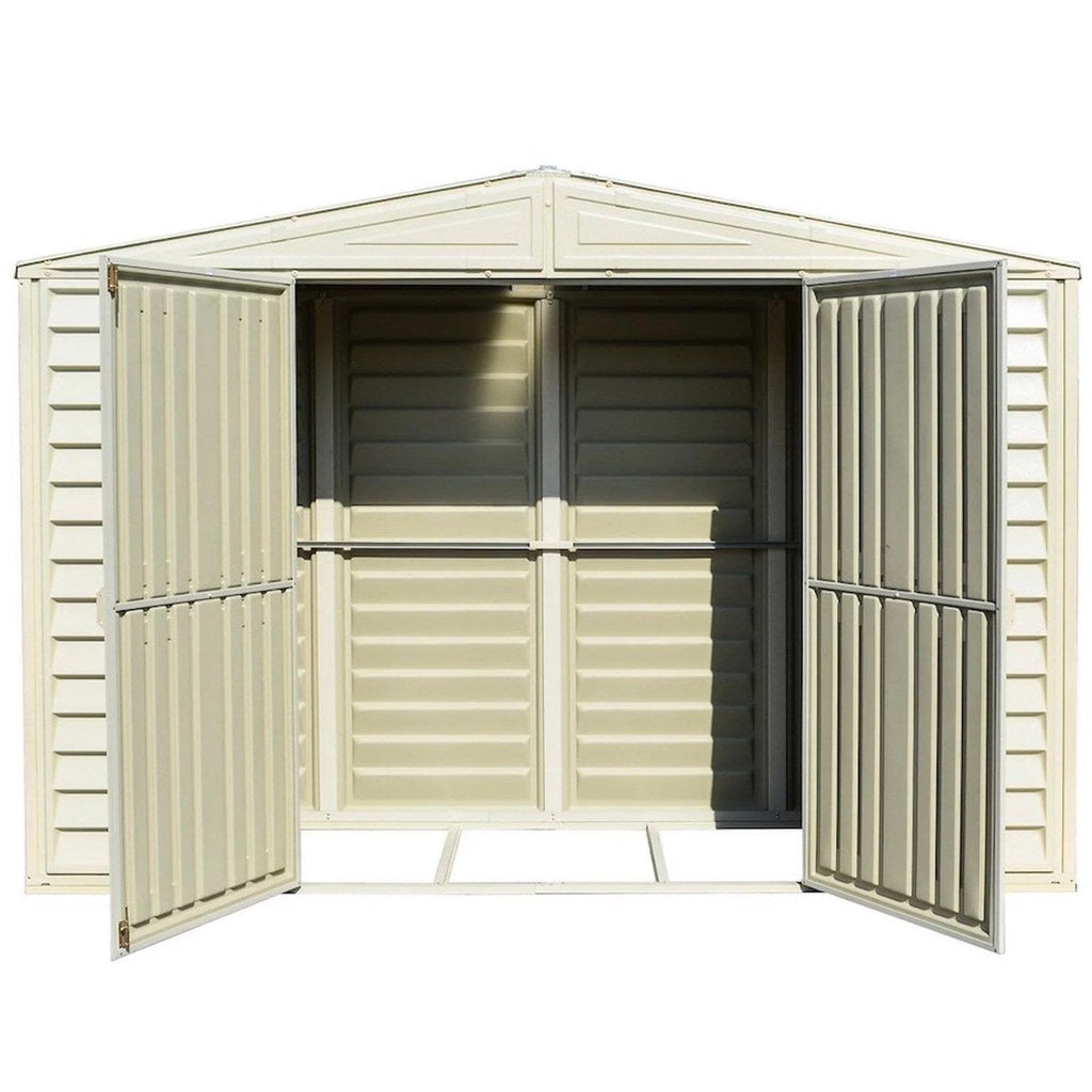 DuraMax 10.5ft x 2.75ft SidePro Vinyl Shed with Foundation Kit image 5