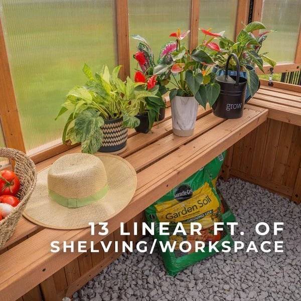 9×6 Willow Greenhouse image 14