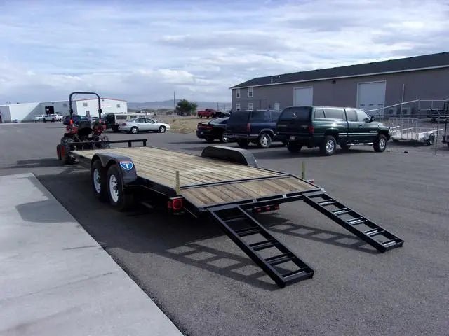 7 X 20 Carry-On Heavy Duty Equipment Trailer image 2