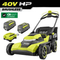 Kit de Cortadora Autopropulsadas Sin Escobillas de 21″ y 40 V HP. image 0