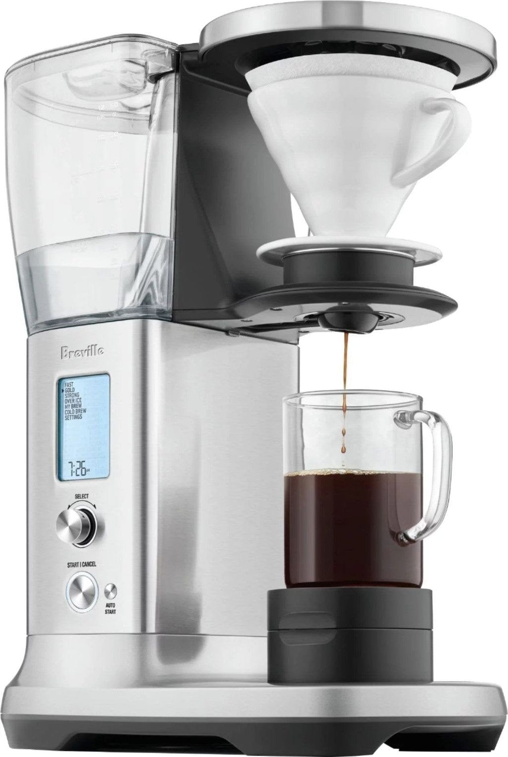 Breville – the Precision Brewer Thermal 12-Cup Coffee Maker – Brushed Stainless Steel image 1