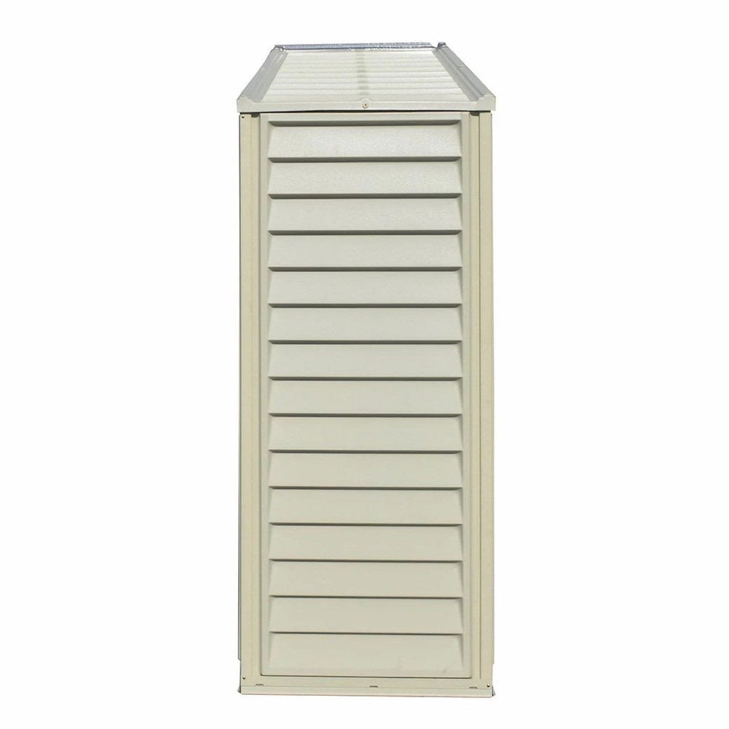 DuraMax 10.5ft x 2.75ft SidePro Vinyl Shed with Foundation Kit image 8