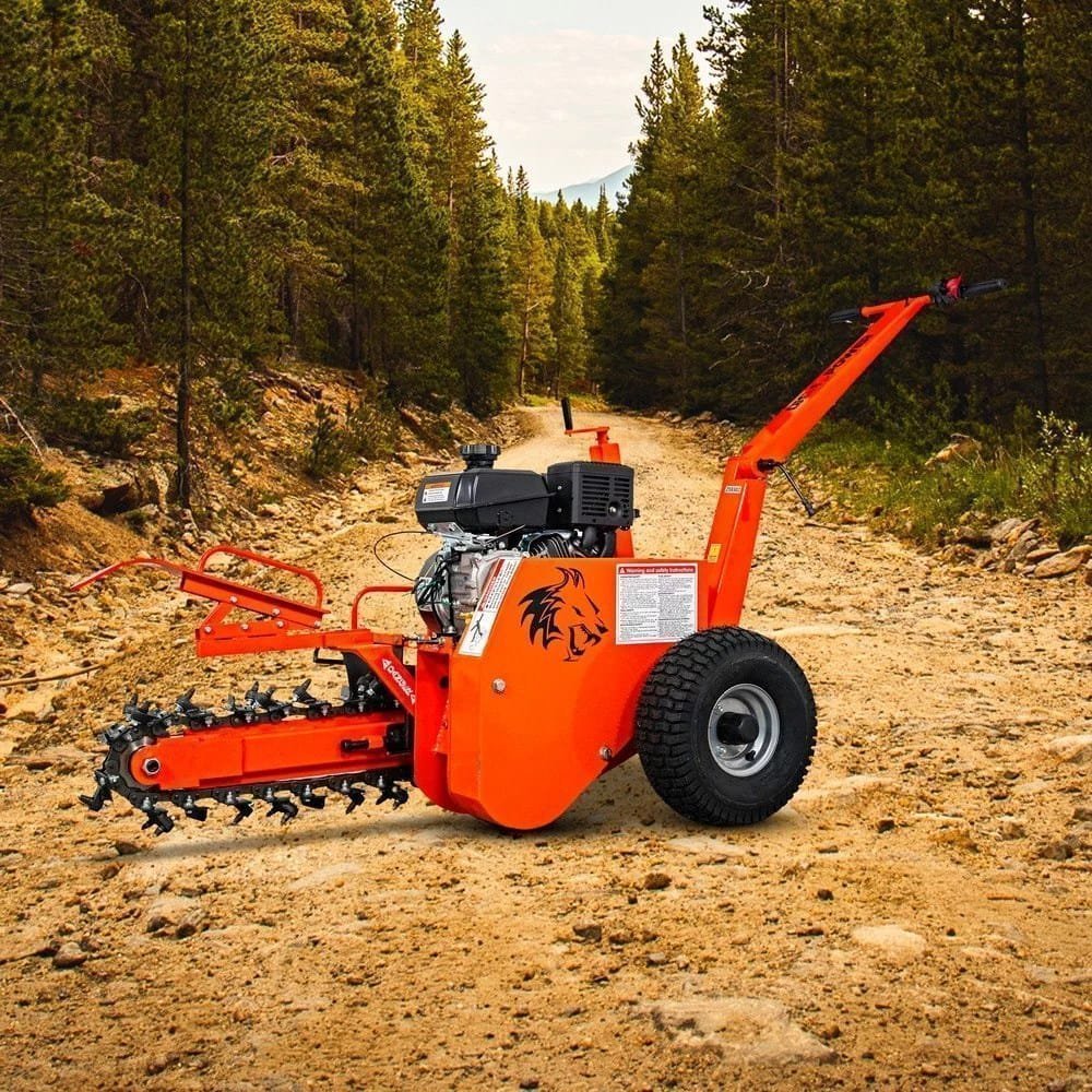 Detail K2 OPT118 18 in. 7 HP Trencher with kohler CH270 Command PRO Commercial Gas Engine image 1