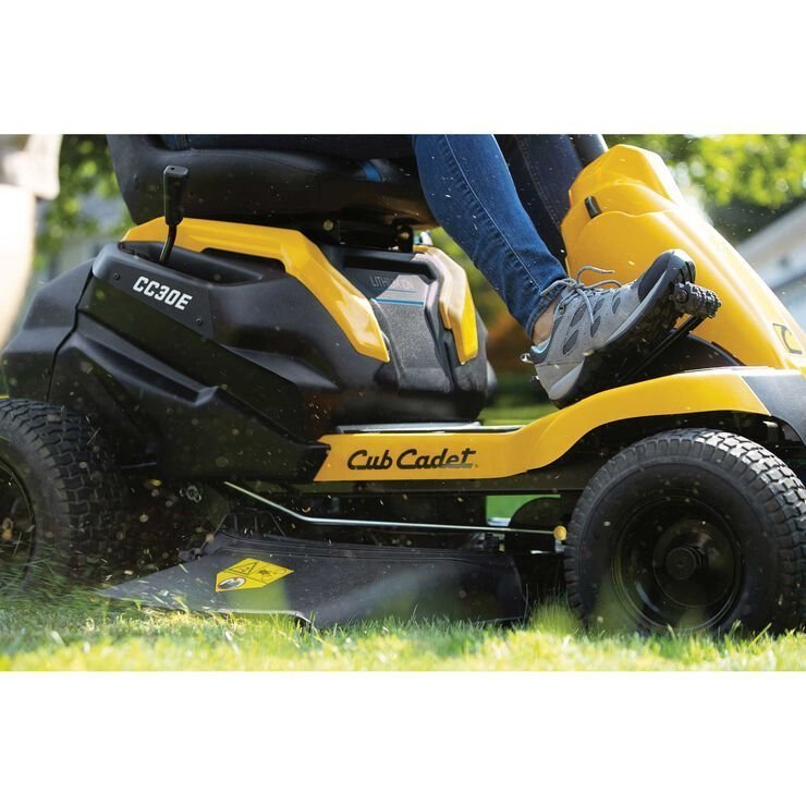 Cub Cadet CC30E 30-in. 56V Riding Lawn Mower Model# 33BA27JDB10 image 8
