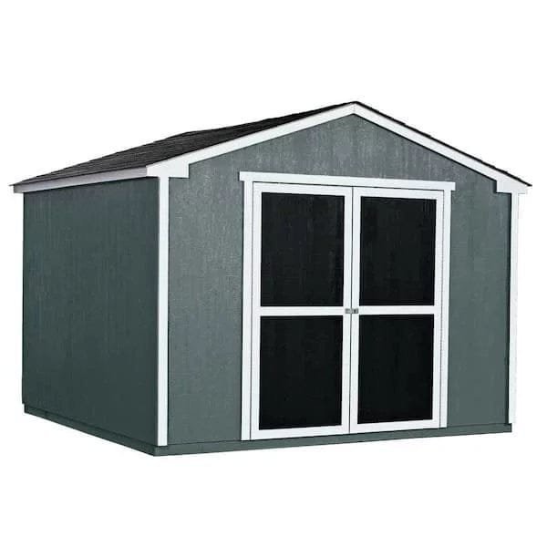 Handy Home Products Princeton 10 ft. x 10 ft. Wood Storage Shed image 0