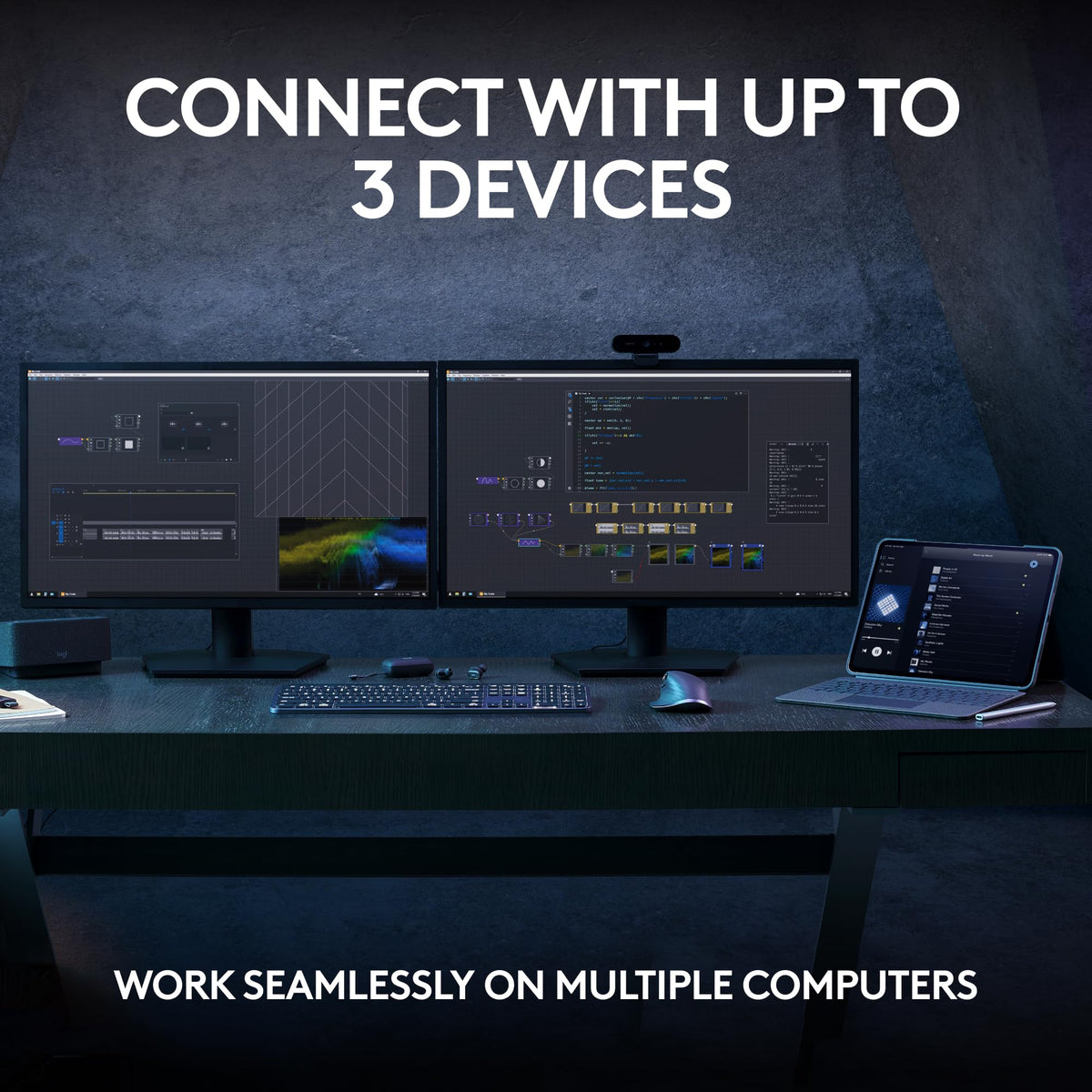 MX Keys S Programmable Wireless Bluetooth Keyboard