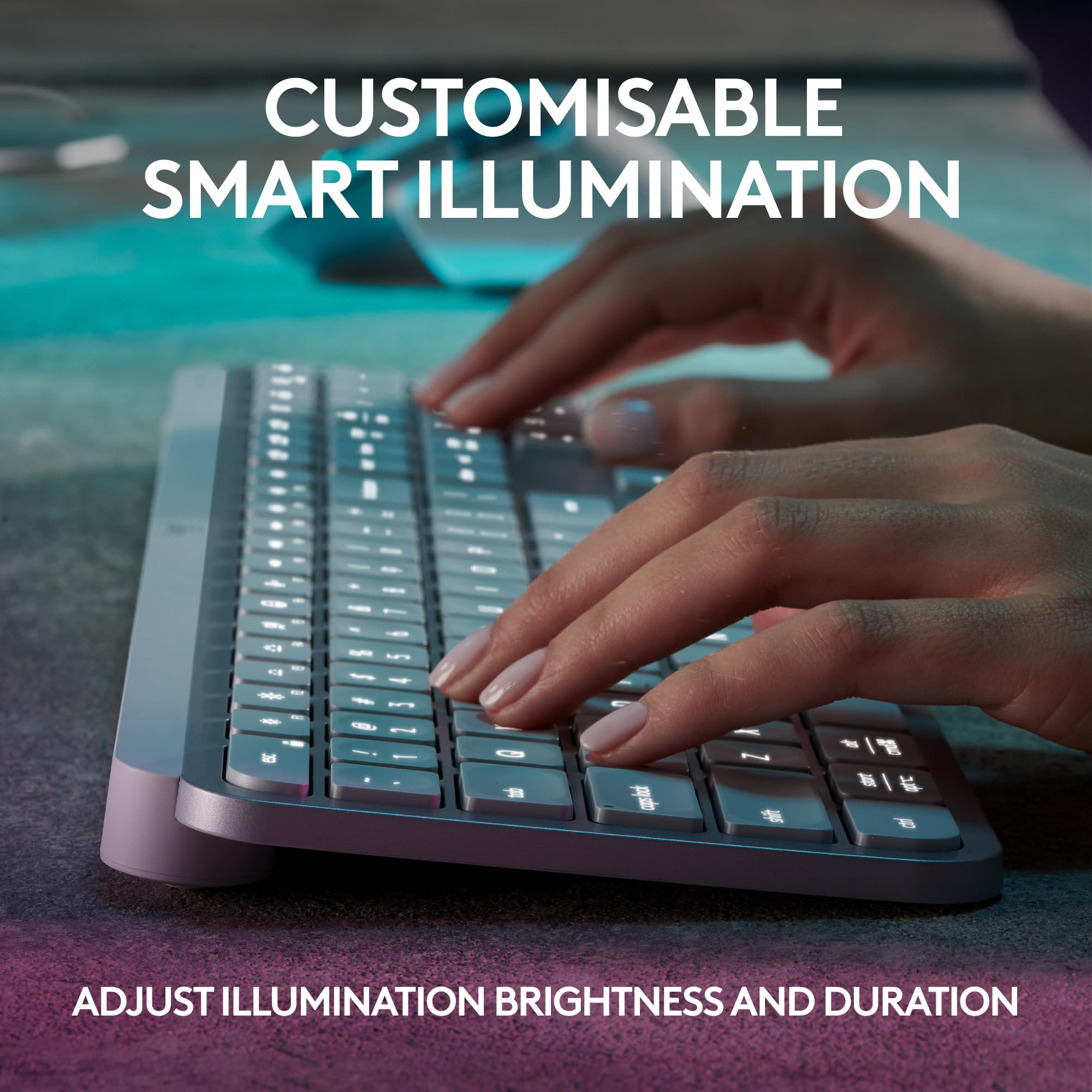 MX Keys S Programmable Wireless Bluetooth Keyboard