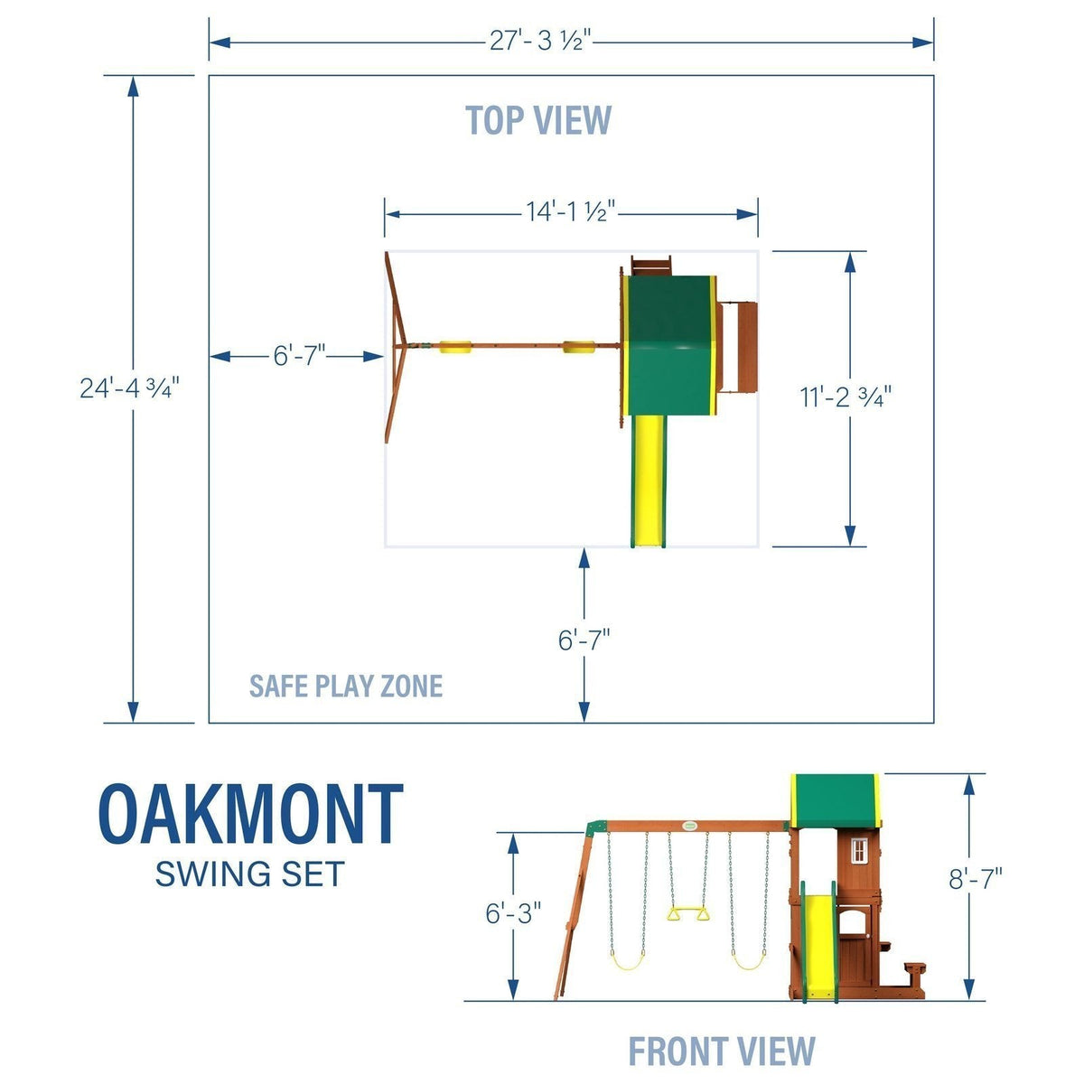 Oakmont Swing Set image 2