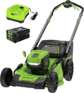 Greenworks 80V 21-Inch Self-Propelled Lawn Mowers. image 0