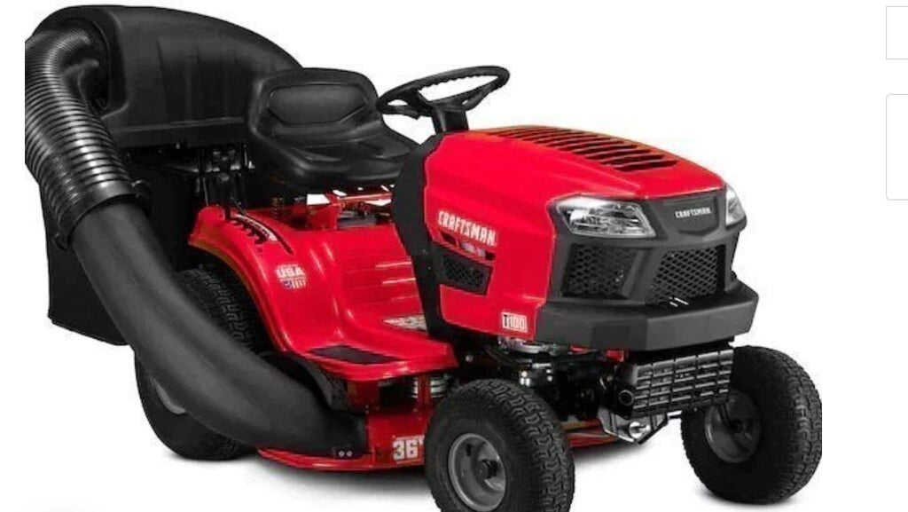 CRAFTSMAN T100 36″ 11.5-HP Riding Lawn Mower image 4