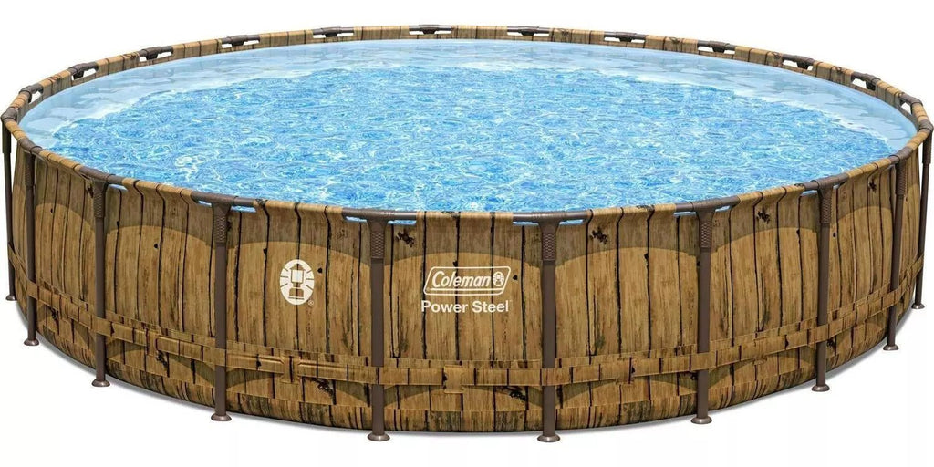 Coleman Power Steel 22′ x 52 Round Above Ground Pool Set image 8