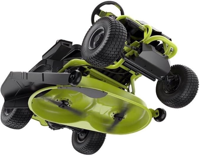 Ryobi 38 inches 100 Ah Battery Electric Rear Engine Riding Lawn Mower Model#: RY48111 image 3