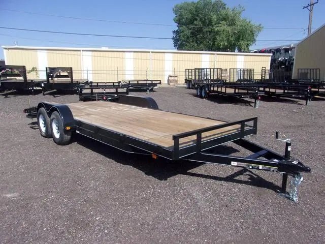 7 X 20 Carry-On Heavy Duty Equipment Trailer image 7