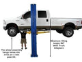 Atlas PV10PX 10,000 lb Overhead 2-Post Lift Car image 0