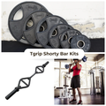 TGrip Shorty Bar Training Kits – Multi Grip – Functional Training – Football – Swiss – Neutral image 0