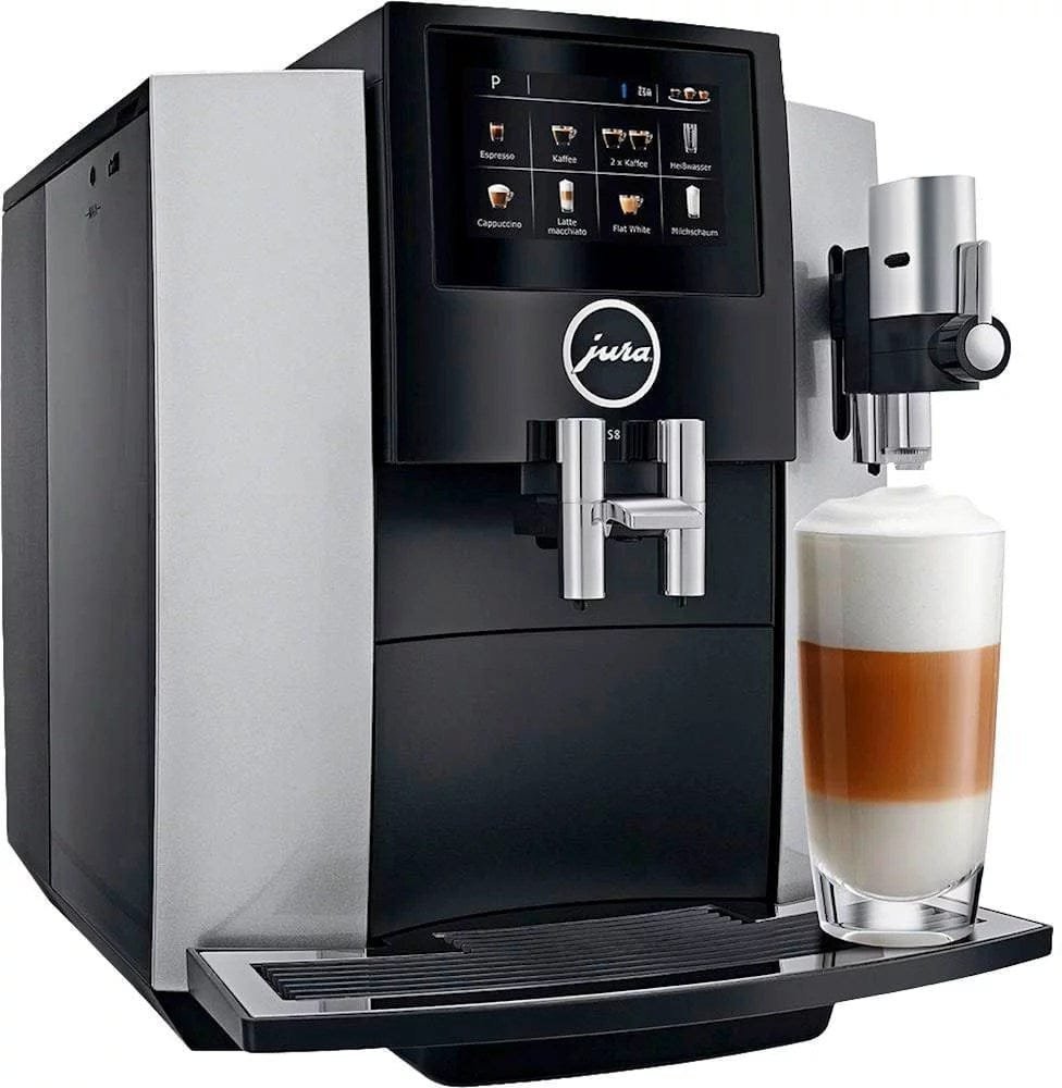 Jura S8 Espresso Machine with 15 bars of pressure and Milk Frothier image 1