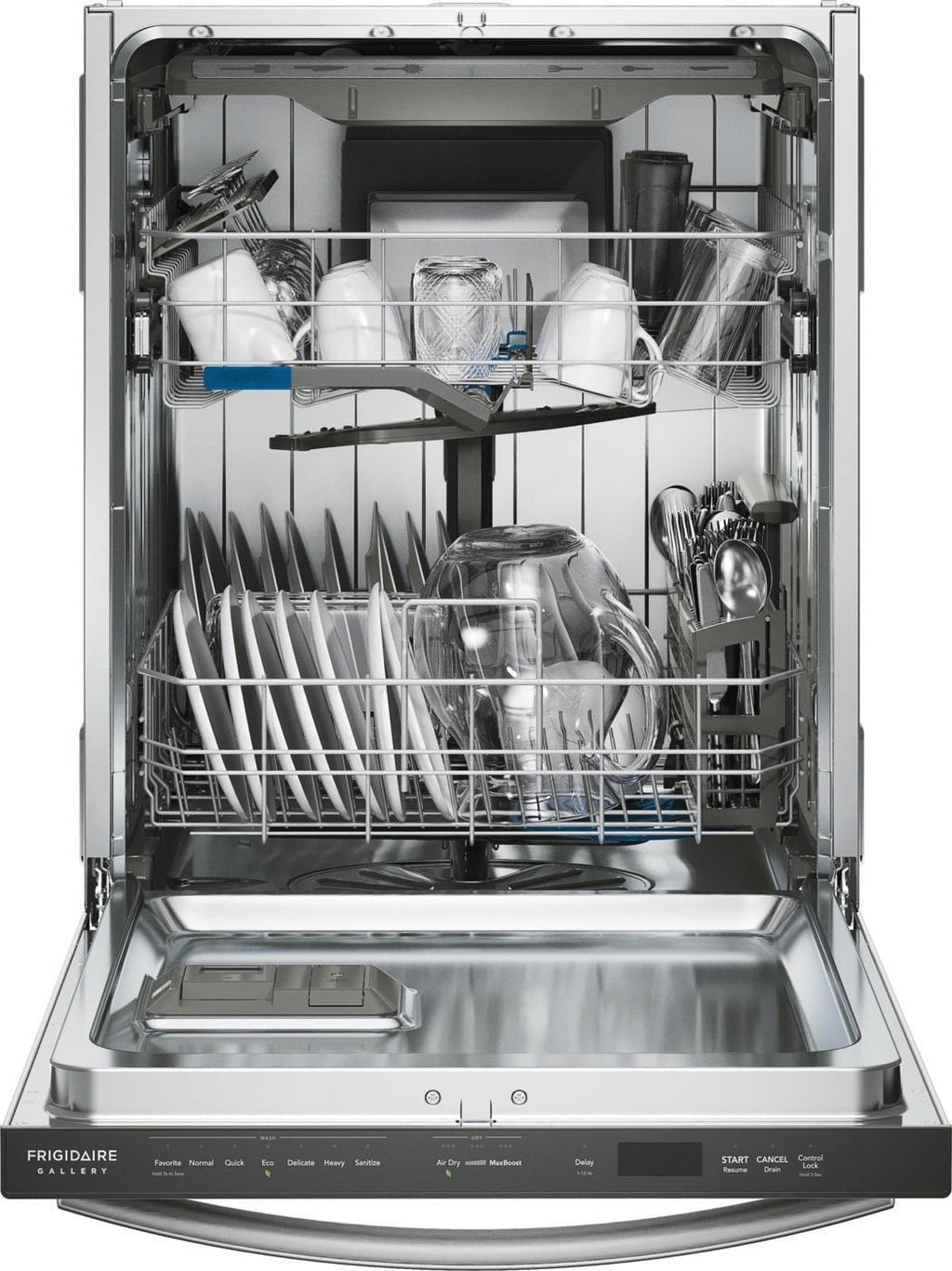 Frigidaire Gallery 24″ Dishwasher with CleanBoost, Stainless Steel image 4