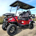 48V Electric Golf Cart 4 Seater Lifted Renegade Edition Utility Golf UTV – Red image 0