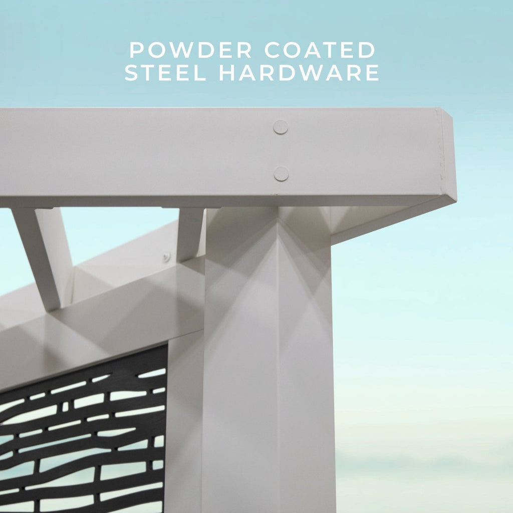 Richmond Modern Steel Cabana Pergola image 7
