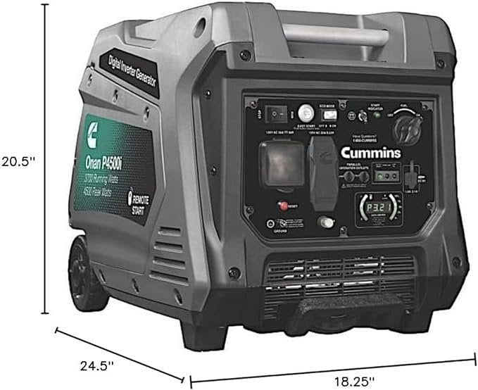 Cummins Onan P4500I Portable Inverter Generator image 2