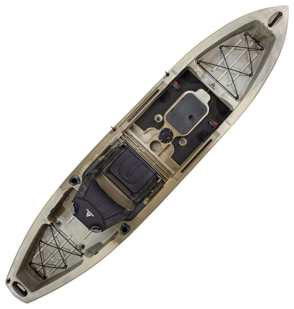 Ascend 12T Sit-On-Top Fishing Kayak – 12 ft Stable Recreational Kayak image 0