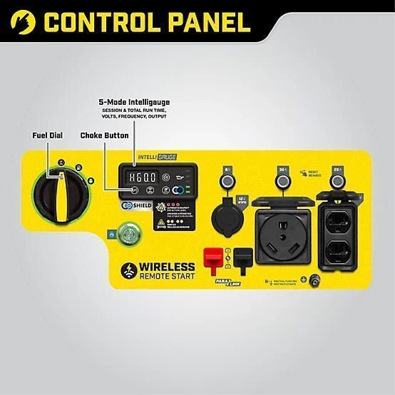 Champion Power Equipment 4,500/3,650-Watt Gasoline Powered OFI Generator with ParaLINK, Remote Start image 5