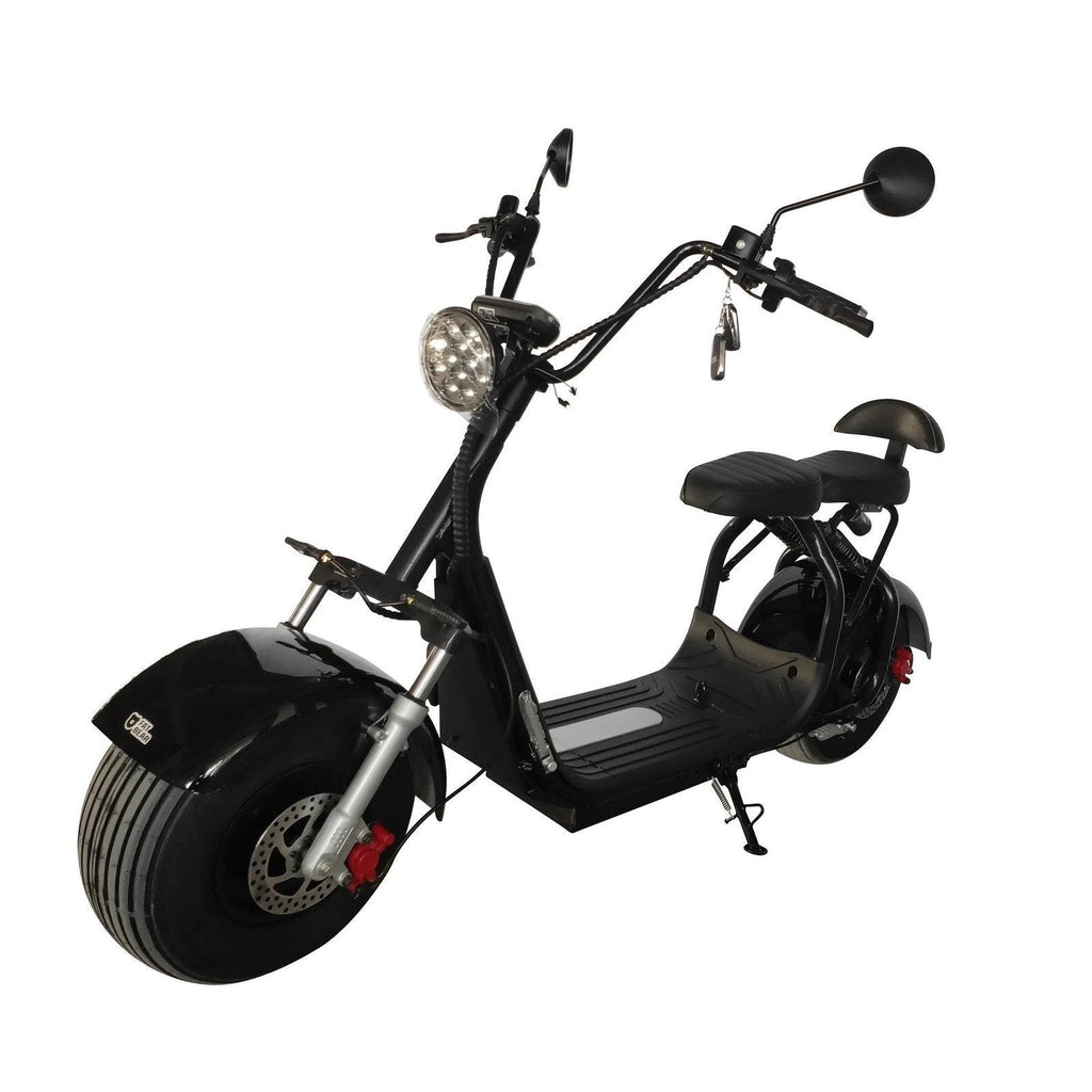 eDrift Fat Bear Fat City Electric Fat Tire Scooter – Dual Suspension, 28 Mile Range, Dual Battery Storage [PREORDER 6-8 WEEKS] image 0