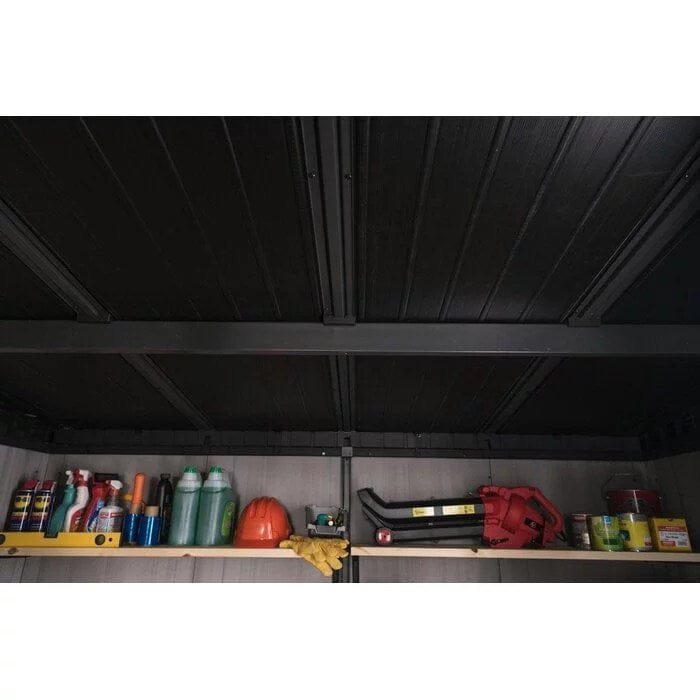 Artisan 9 ft. W x 7.5 ft. D Plastic Storage Shed image 7